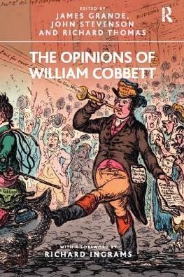 Cover for James Grande · The Opinions of William Cobbett (Innbunden bok) (2017)