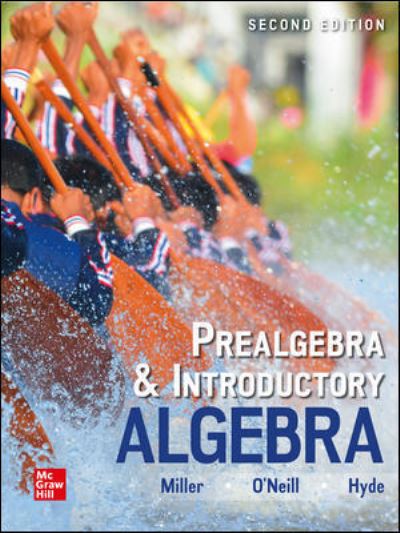 Cover for Julie Miller · Prealgebra &amp; Introductory Algebra (Paperback Book) (2019)