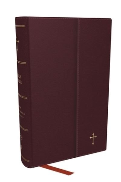 Cover for Thomas Nelson · NKJV Compact Paragraph-Style Bible w/ 43,000 Cross References, Burgundy Leatherflex w/ Magnetic Flap, Red Letter, Comfort Print: Holy Bible, New King James Version: Holy Bible, New King James Version (Pocketbok) (2023)