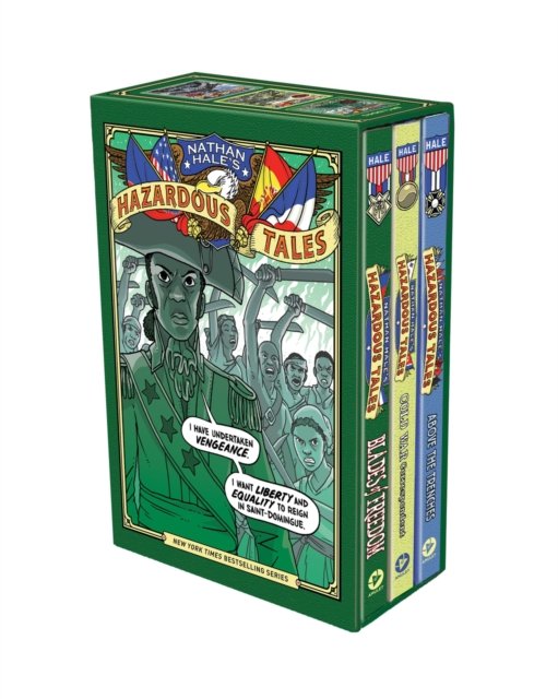 Nathan Hale's Hazardous Tales Fourth 3-Book Box Set: A Graphic Novel Collection - Nathan Hale's Hazardous Tales - Nathan Hale - Other - Abrams - 9781419777332 - December 5, 2024