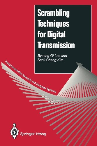 Cover for Byeong G. Lee · Scrambling Techniques for Digital Transmission - Telecommunication Networks and Computer Systems (Taschenbuch) [Softcover reprint of the original 1st ed. 1994 edition] (2012)