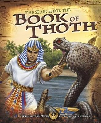 Cover for Cari Meister · The Search for the Book of Thoth - Egyptian Myths (Paperback Book) (2018)