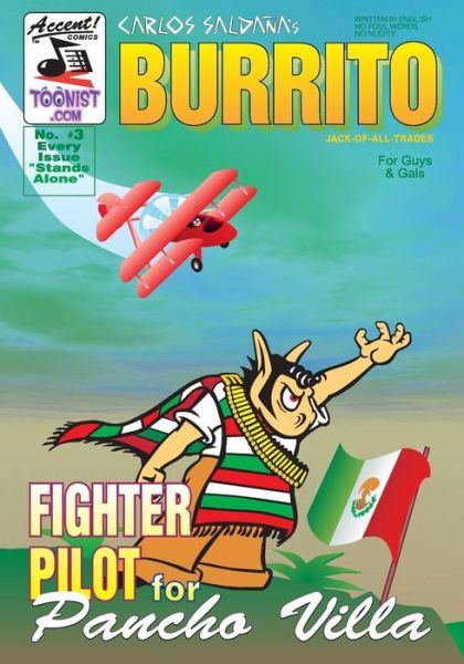 Cover for Carlos Saldana · Burrito 3: Fighter Pilot for Pancho Villa (Paperback Book) (2014)