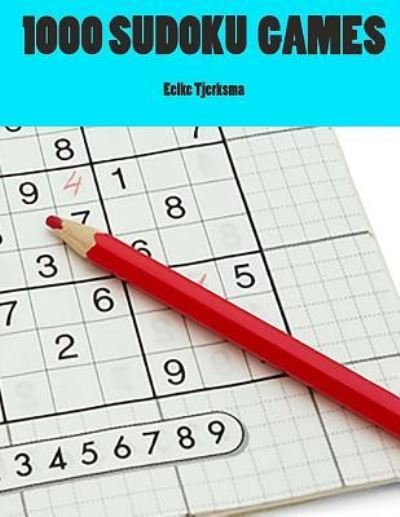 Cover for Eelke Tjerksma · 1000 Sudoku (Paperback Book) (2017)