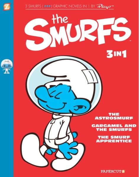 Cover for Peyo · The Smurfs 3-in-1 Vol. 3: The Smurf Apprentice, The Astrosmurf, and The Smurfnapper (Paperback Book) (2020)