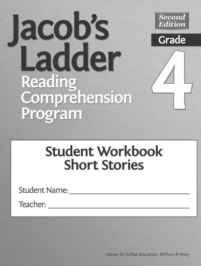 Cover for Clg Of William And Mary / Ctr Gift Ed · Jacob's Ladder Reading Comprehension Program: Grade 4, Student Workbooks, Short Stories (Set of 5) (Paperback Book) (2022)