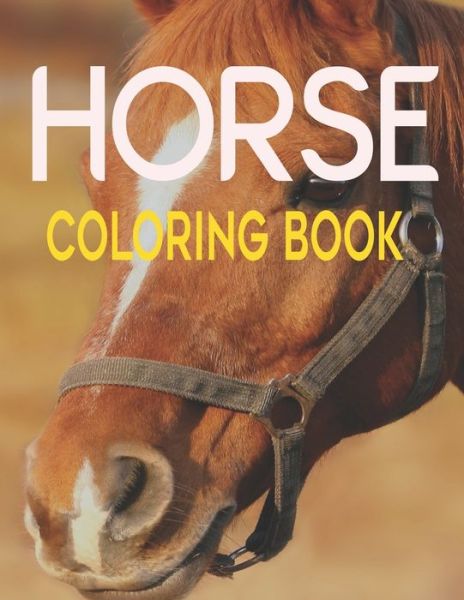 Cover for Merchant Book Publisher · Horse Coloring Book (Paperback Book) (2019)