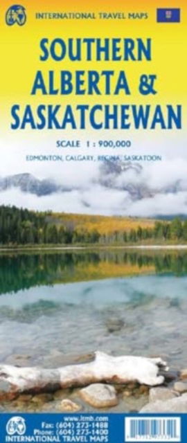 Cover for ITM Publications · Southern Alberta / Southern Saskatchewan (Map) (2024)