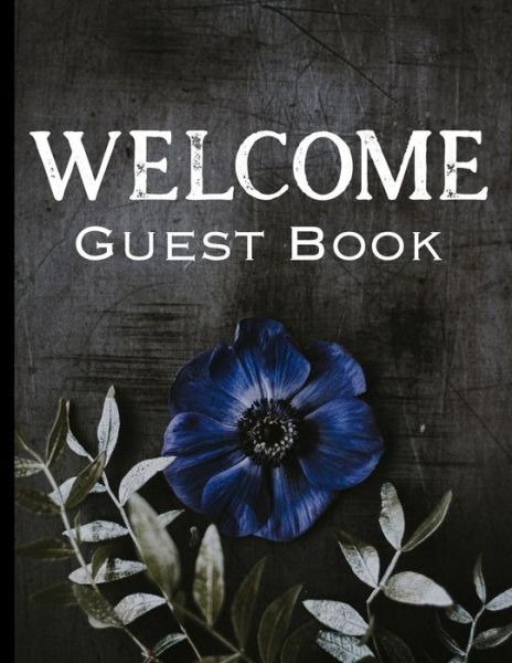 Cover for Hj Designs · Welcome Guest Book (Paperback Book) (2018)