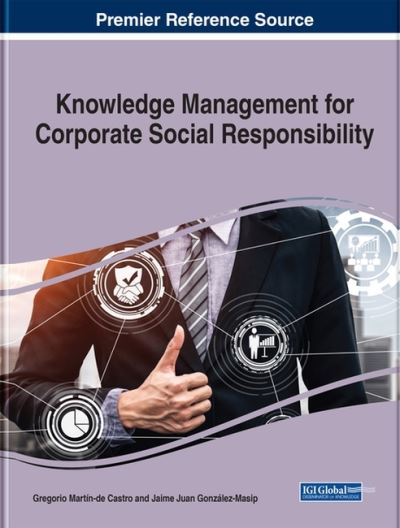 Cover for Gregorio Martín-de Castro · Knowledge Management for Corporate Social Responsibility (Hardcover Book) (2020)