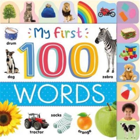 Cover for Autumn Publishing · My First 100 Words - Tabbed Board Book (Kartonbuch) (2023)