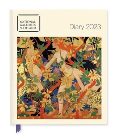 Cover for Flame Tree Studio · National Galleries Scotland Desk Diary 2023 (Bog) [New edition] (2022)
