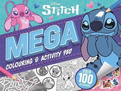 Cover for Autumn Publishing · FSCM: Disney Stitch: Mega Colouring &amp; Activity Pad (Paperback Book) (2025)