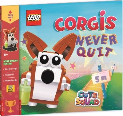Cover for Buster Books · LEGO® Books: Cute Squad: Corgis Never Quit (with corgi mini-build and over 55 LEGO® elements) - LEGO® Minifigure Activity (Paperback Book) (2024)