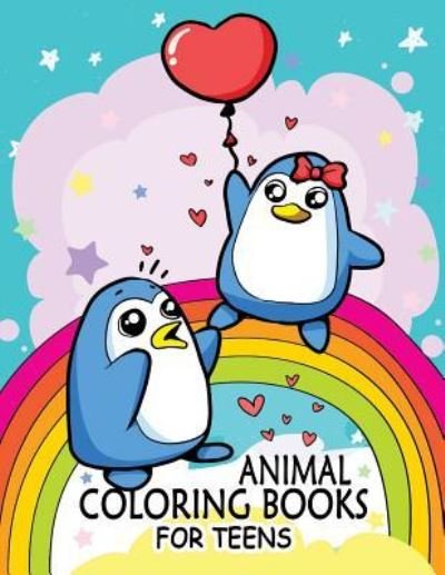 Cover for Balloon Publishing · Animal Coloring Book for Teens (Pocketbok) (2018)