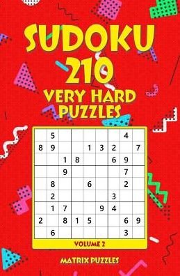 Cover for Matrix Puzzles · SUDOKU 210 Very Hard Puzzles (Pocketbok) (2018)