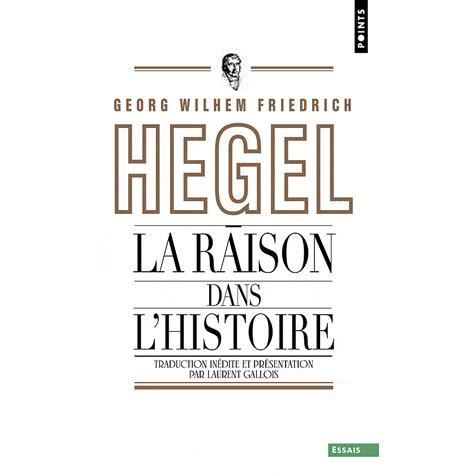 Cover for Friedrich Hegel · Raison Dans L'Histoire. Introduction Aux Leons Sur La Philosophie de L'Histoire Du Monde (Paperback Book) (2011)