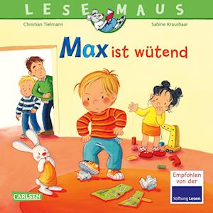 LESEMAUS 153: Max ist wütend - Christian Tielmann - Bøger - Carlsen - 9783551080332 - 26. februar 2024