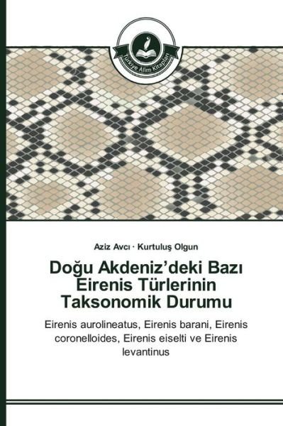 Cover for Avc_ · Dogu Akdeniz'deki Baz_ Eirenis Tür (Bok) (2015)