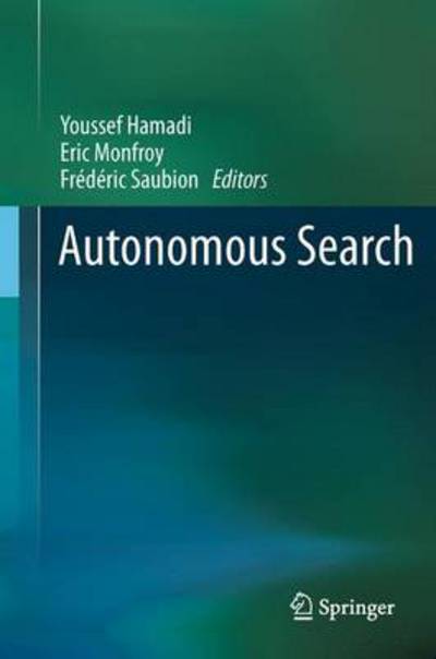 Cover for Youssef Hamadi · Autonomous Search (Hardcover Book) (2012)