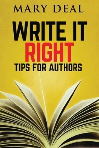 Cover for Mary Deal · Write It Right (Pocketbok) (2021)