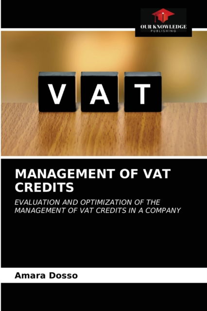 Cover for Amara Dosso · Management of Vat Credits (Paperback Book) (2021)