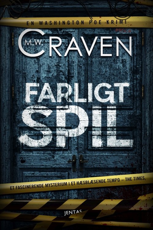 Cover for MW Craven · Washington Poe #3: Farligt spil (Sewn Spine Book) [1er édition] (2021)
