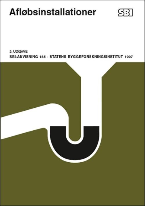 Cover for Inge Faldager; Kaj Ovesen · Anvisning 185: Afløbsinstallationer (Hæftet bog) [1. udgave] (1997)