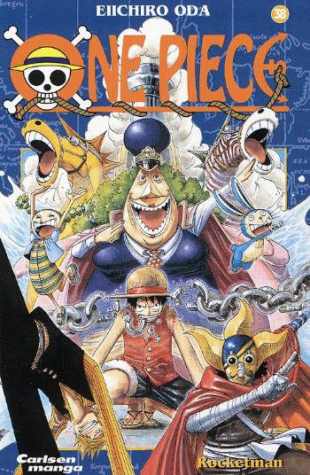 Cover for Eiichiro Oda · One Piece¤Carlsen manga, 38: One Piece 38: Rocketman (Sewn Spine Book) [1st edition] (2008)