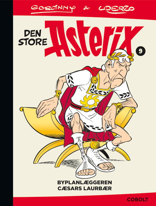 Cover for René Goscinny · Asterix: Den store Asterix 9 (Bound Book) [1. Painos] (2022)