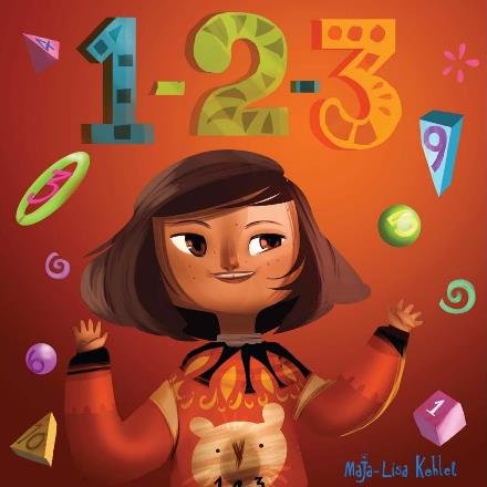 Cover for Maja-Lisa Kehlet · 1-2-3 (Cardboard Book) [1. Painos] (2017)
