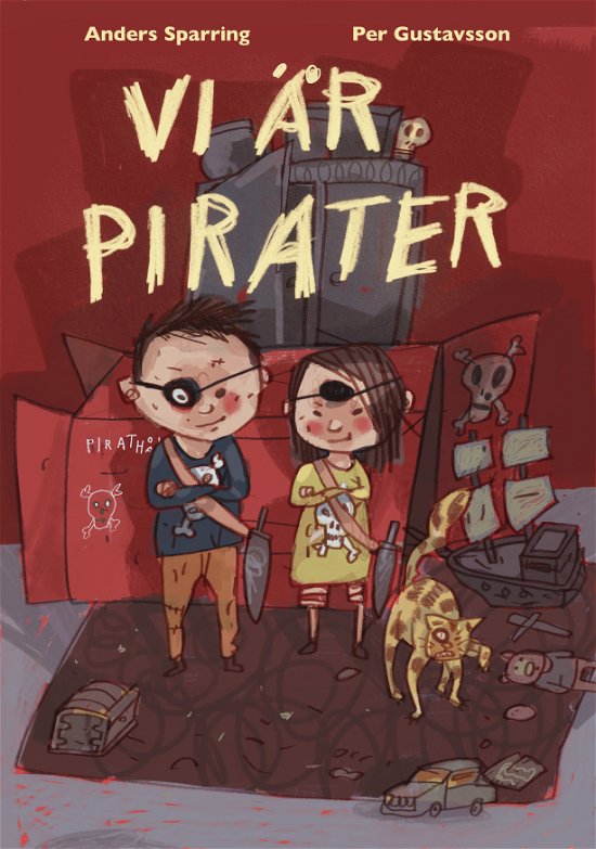 Cover for Anders Sparring · Vi är pirater (Bound Book) (2024)