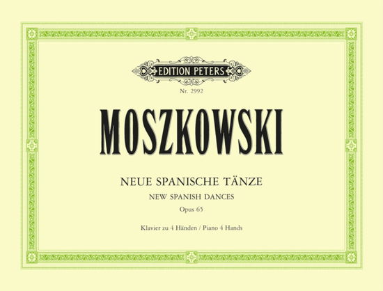 Cover for Moritz Moszkowski · New Spanish Dances Op.65 (Sheet music) (2001)