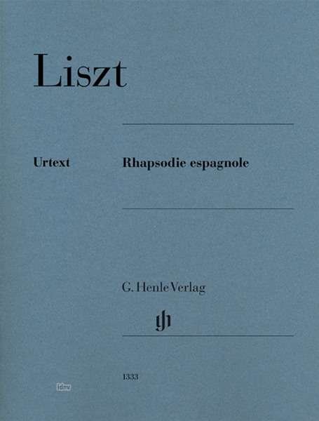 Cover for Liszt · Rhapsodie espagnole, Klavier (Book)