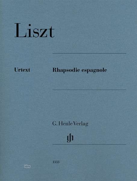 Cover for Liszt · Rhapsodie espagnole, Klavier (Book)