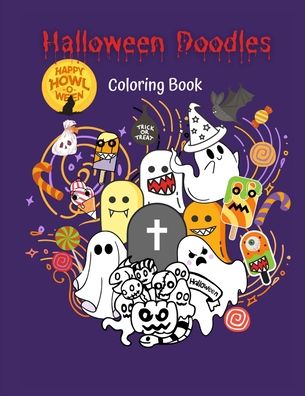 Cover for Sutima Creative · ?Happy Halloween Doodles Coloring Book (Paperback Book) (2020)