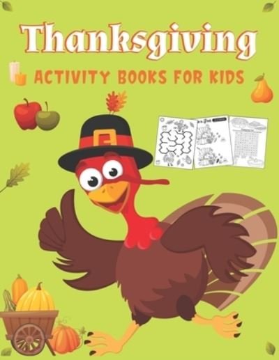 Cover for Farabeen Publication · Thanksgiving Activity Books for Kids (Pocketbok) (2020)