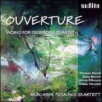 Cover for Overture: Works for Trombone Quartet / Various (CD) (2008)