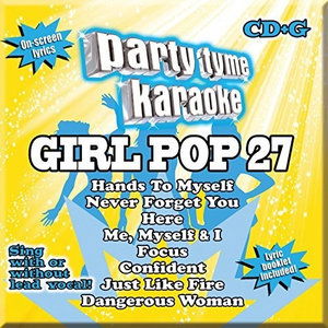 Cover for Party Time Karaoke · Party Time Karaoke-girl Pop 27 (CD) (2016)