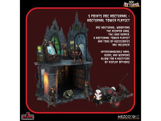 5 Points - Doc Nocturnal - Nocturnal Tower Playset - 5 Points - Doc Nocturnal - Nocturnal Tower Playset - Merchandise -  - 0696198181333 - 31. Juli 2024