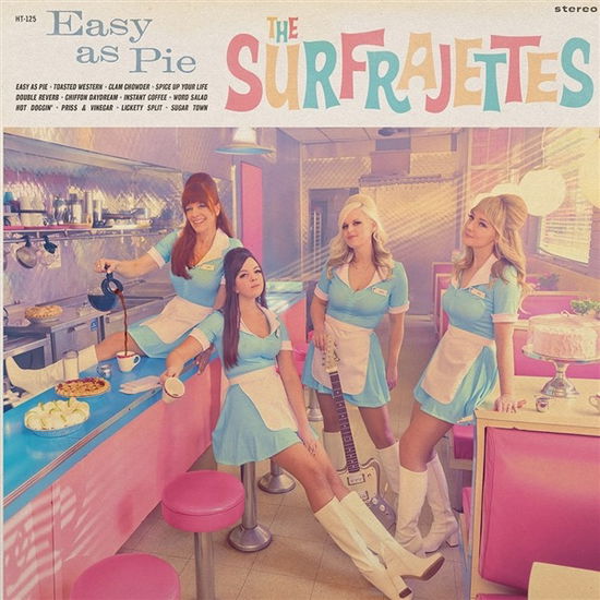 Cover for The Surfrajettes · Easy as Pie (CD) (2024)