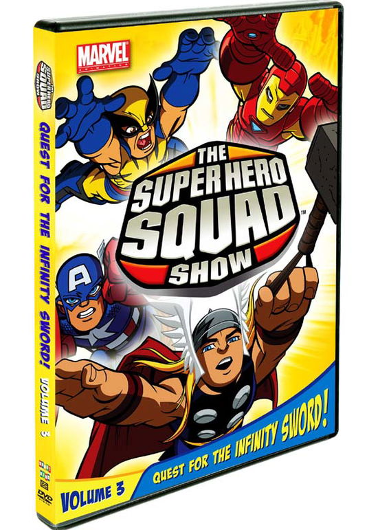 Cover for Super Hero Squad Show: Quest for Infinity Sword 3 (DVD) (2011)