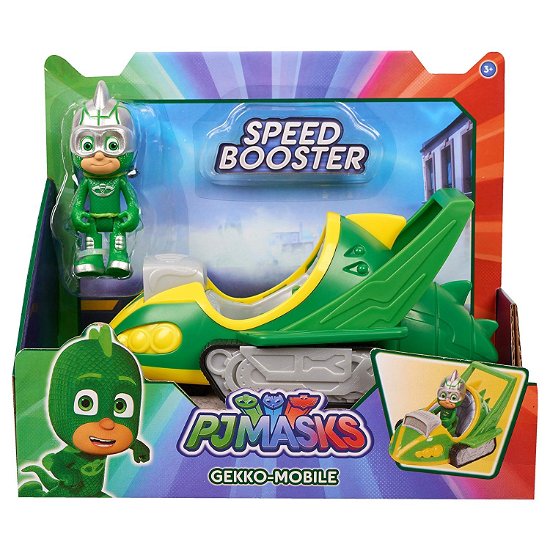 Cover for Flair · PJ Masks - Gekko Car Speed Booster Vehicle &amp; Figure (Spielzeug)