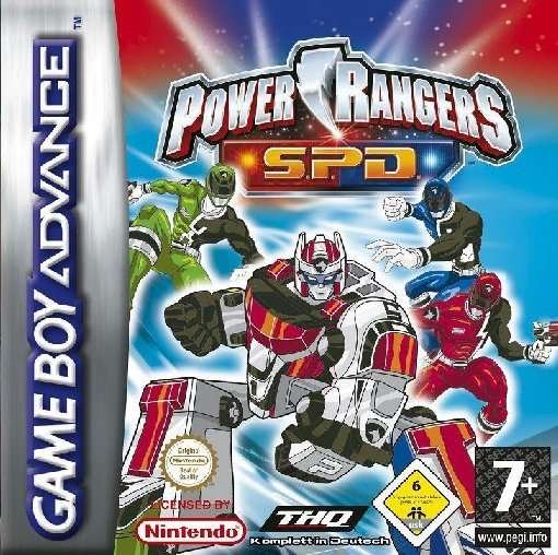 Cover for Gba · Power Rangers Space Patrol Delta (PS4) (2007)