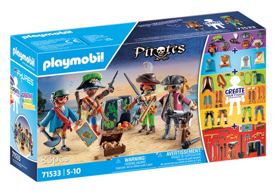 Cover for Playmobil · Playmobil Pirates My Figures: Piraten - 71533 (Spielzeug)