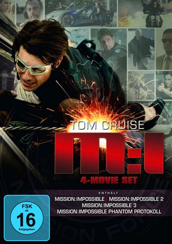 Mission: Impossible 4-movie Set - Jeremy Renner,emmanuelle Beart,thandie Newton - Movies - PARAMOUNT HOME ENTERTAINM - 4010884590333 - August 1, 2013