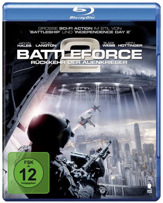 Cover for Michael Shumway · Battleforce 2 - Rückkehr der Alienkrieger (Blu-ray) (2016)