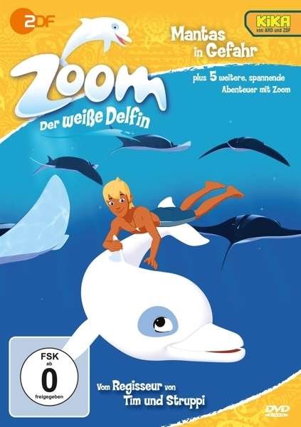 Cover for ZOOM-DER WEIßE DELFIN · (2)mantas in Gefahr+5 Weitere Abenteuer (DVD) (2016)
