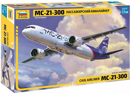 Cover for Zvezda · Irkut Ms-21 Airliner (1/20) * (Toys)