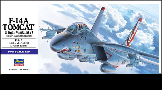 Cover for Hasegawa · 1/72 F-14a Tomcat High Visibility U.s. Navy E3 (Toys)